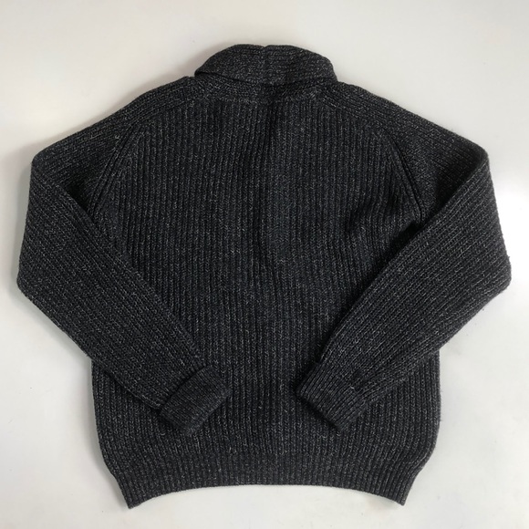 SOLD Our Legacy Shawl Collar Cardigan Grey Tweed - Picture 3 of 6